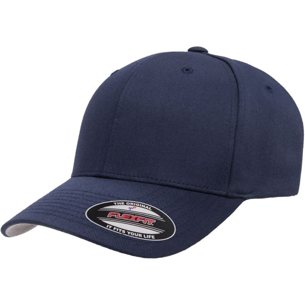 Flexfit Childrens/Kids Wooly Combed Cap / Navy